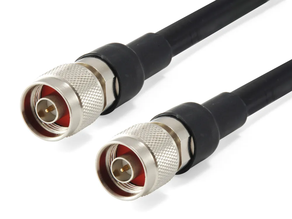 Koaxialkabel LevelOne ANC-4110 1 m CFD400 Schwarz
