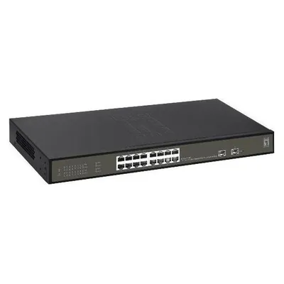 LevelOne GES-2118P Netzwerk-Switch Managed L2 Gigabit Ethernet (10/100/1000) Power over Ethe