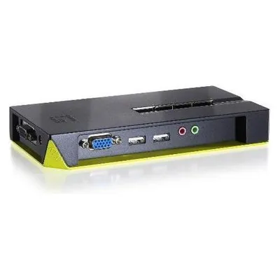 LevelOne KVM-0421 Keyboard-Video-Maus (kvm) Switch Schwarz