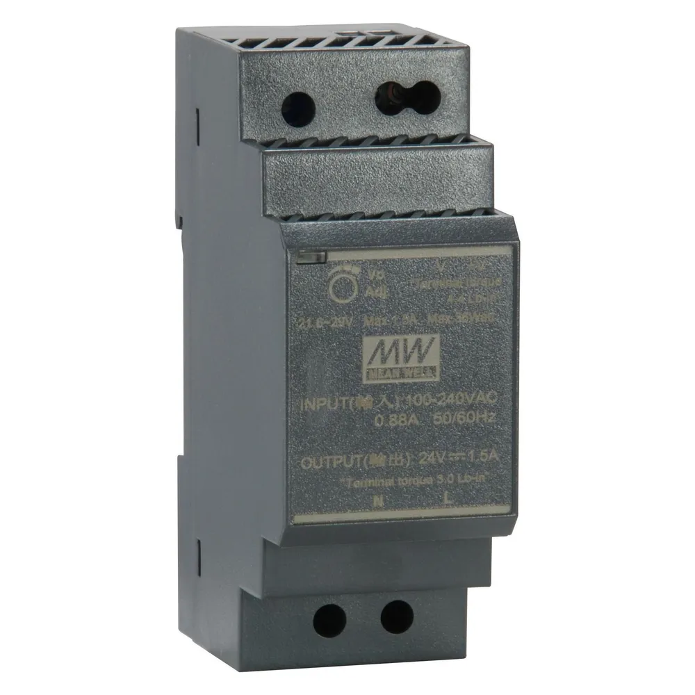 LevelOne ind. Netzteil POW-2411 24VDC DIN-Schiene