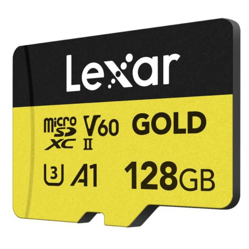 Lexar Professional microSDXC GOLD 128GB 100 MB/s