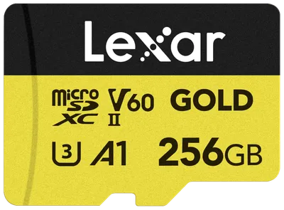 Lexar Professional microSDXC GOLD 256GB 180 MB/s