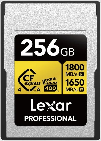 Lexar CFexpress Professional Type-A Gold 4.0 256GB R1800 VGP400