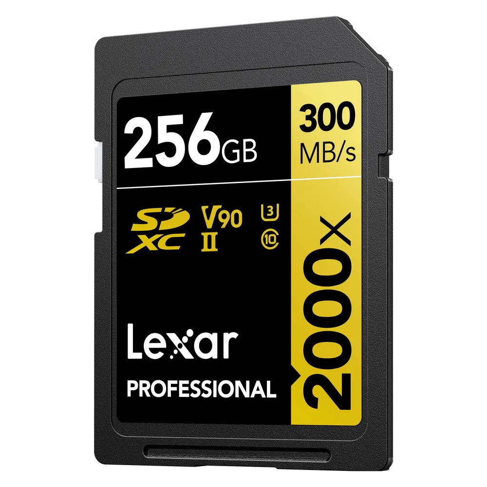 Lexar Professional SDXC 2000x GOLD 256GB 260 MB/s