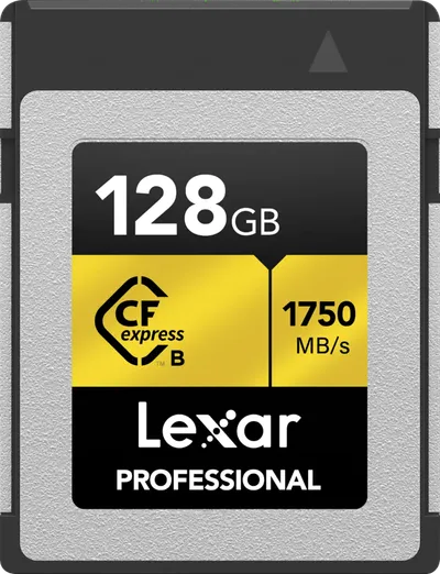 Lexar Professional SDXC 1800x GOLD 128GB 210 MB/s - Doppelpack