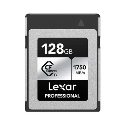 CFexpress Karte Lexar LCXEXSL128G-RNENG 128GB 1750MB/s Lesen 1300MB/s Schreiben Silber
