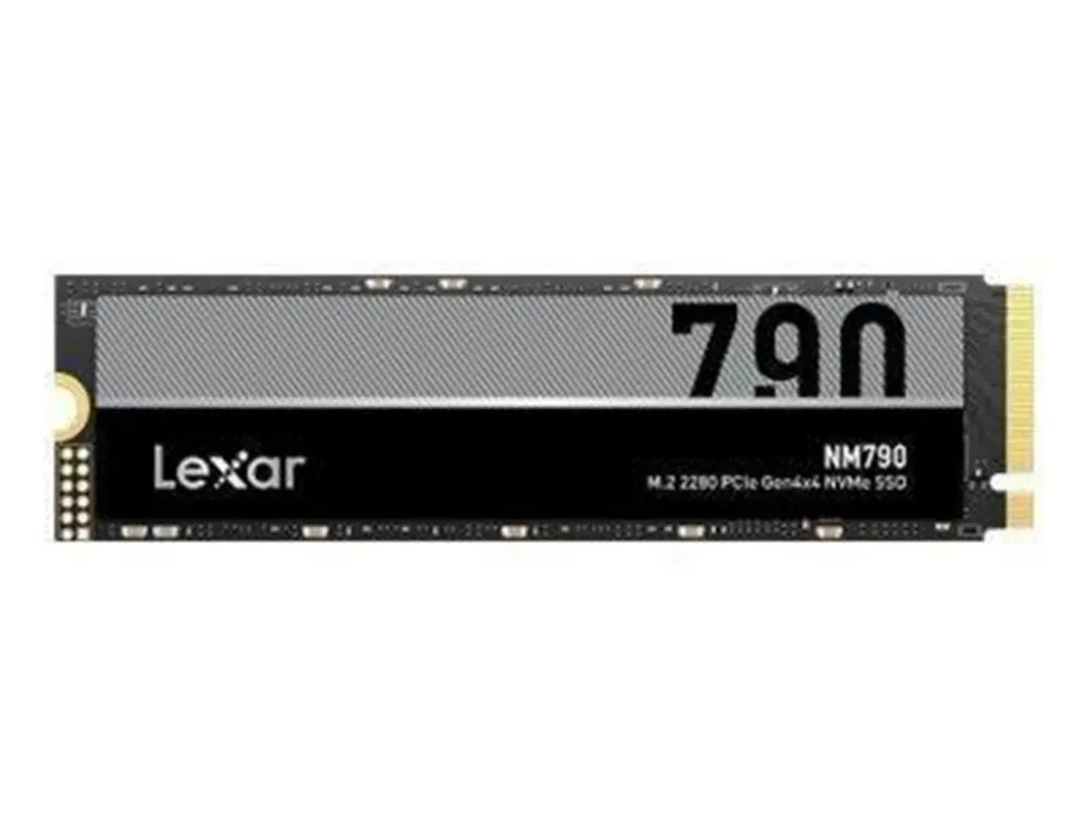 Lexar NM790 (1TB, 2TB, 4TB) M.2 NVMe M2 SSD PCIe 4.0 interne SSD (512 GB) M.2 2280" 7400 MB/S Lesegeschwindigkeit, 6500 MB/S Schreibgeschwindigkeit, Hohe Zuverlässigkeit und Langlebigkeit