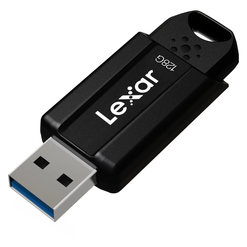 USB-Stick Lexar JumpDrive S80 128 GB USB 3.2 Gen 1 schwarz mit Hülle