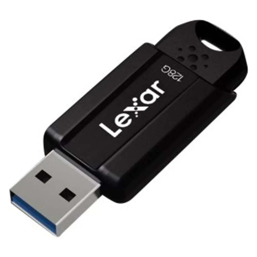 USB-Stick Lexar JumpDrive S80 256 GB USB 3.2 Gen 1 schwarz mit Hülle