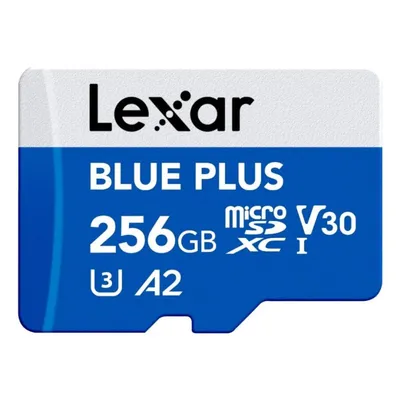 MicroSD Karte Lexar Blue Plus 256 GB UHS-I 170 MB/s Klasse 3 V30 A2
