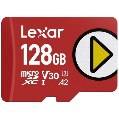 MicroSDXC Lexar 128 GB UHS-I U3 V30 A2 Rot 205 MB/s 140 MB/s