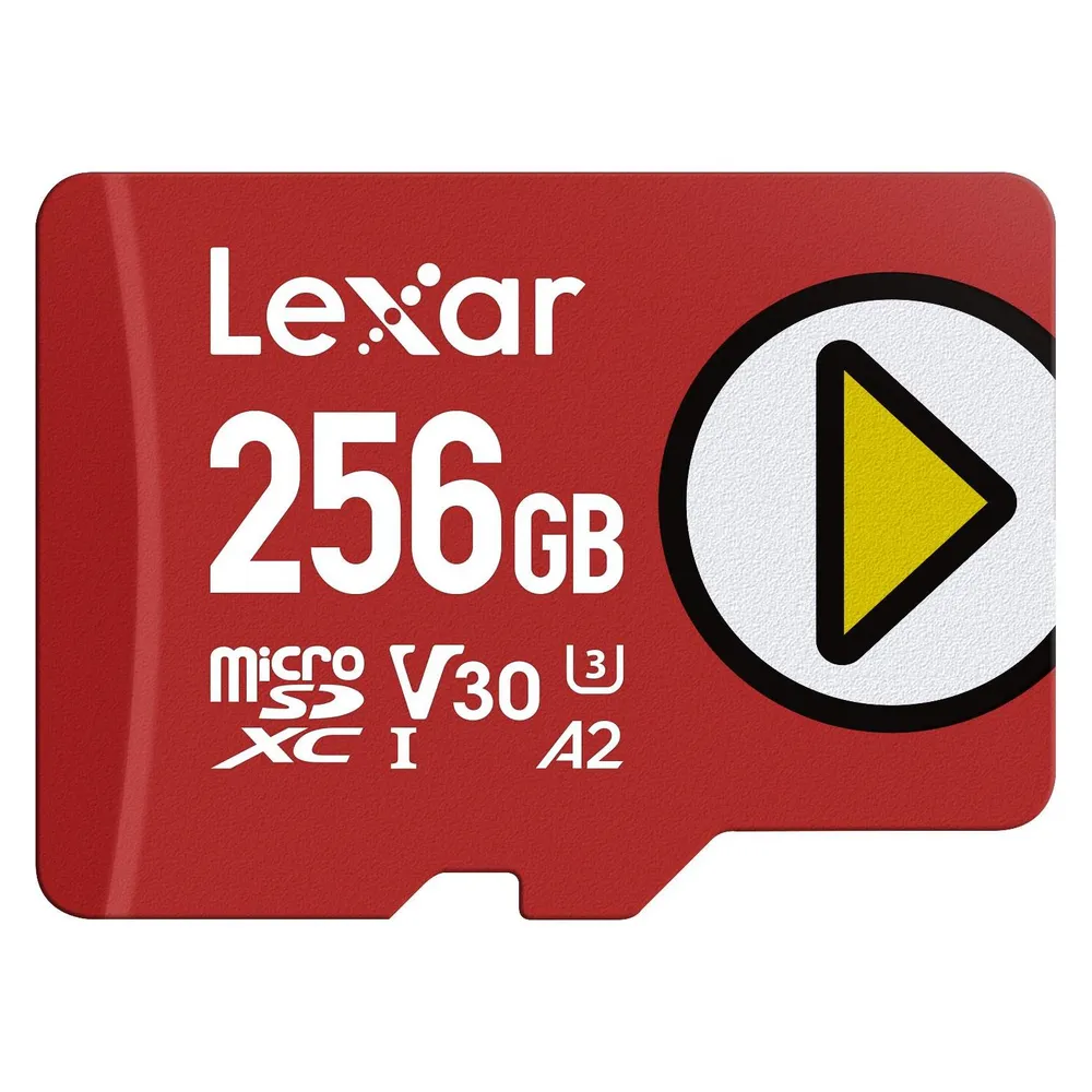 Speicherkarte Lexar LMSPLAY256G-BNSNG 256GB microSDXC UHS-I U3 V30 A2 Rot