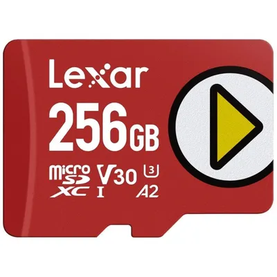 Speicherkarte Lexar LMSPLAY256G-BNSNG 256GB microSDXC UHS-I U3 V30 A2 Rot