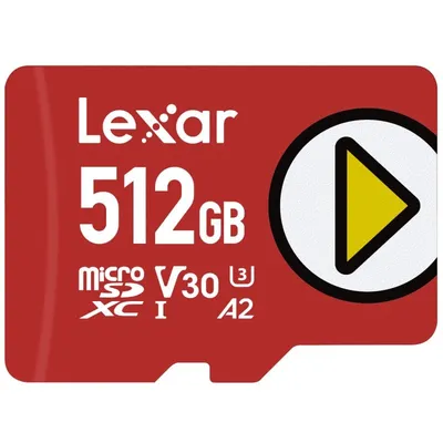 Lexar PLAY microSDXC 512 GB UHS-I U3 V30 Klasse 10