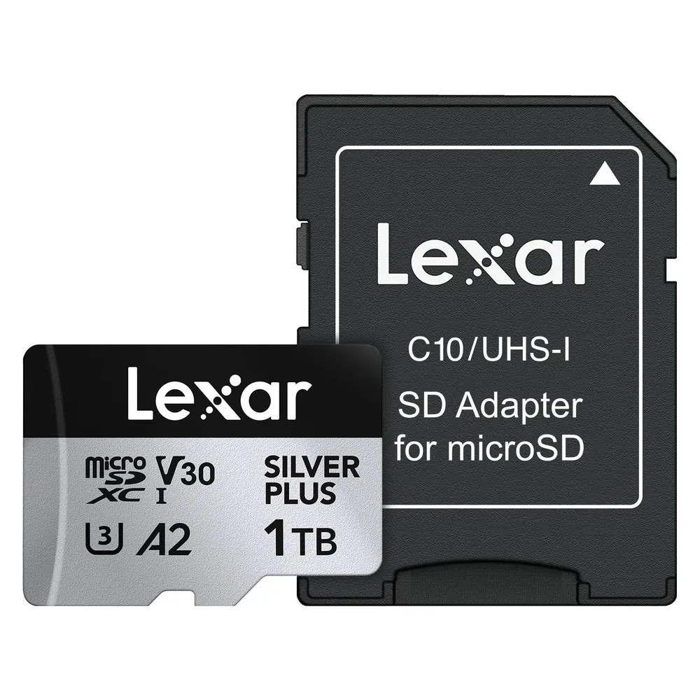 microSDXC Lexar Professional SILVER PLUS 1TB UHS-I 205MB/s 150MB/s V30 A2