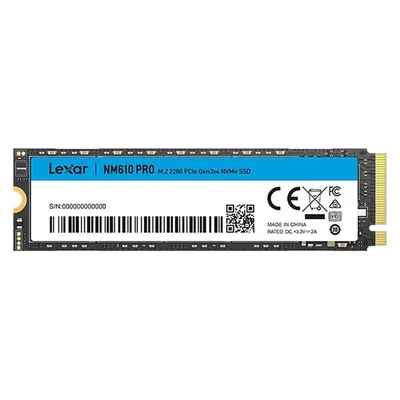 Lexar NM610PRO 500 GB SSD M.2 PCI Express 3.0 NVMe