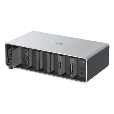 Docking Station Lexar LPWF800N-4A1NGL Thunderbolt 4 6-Bay Aluminium Grau