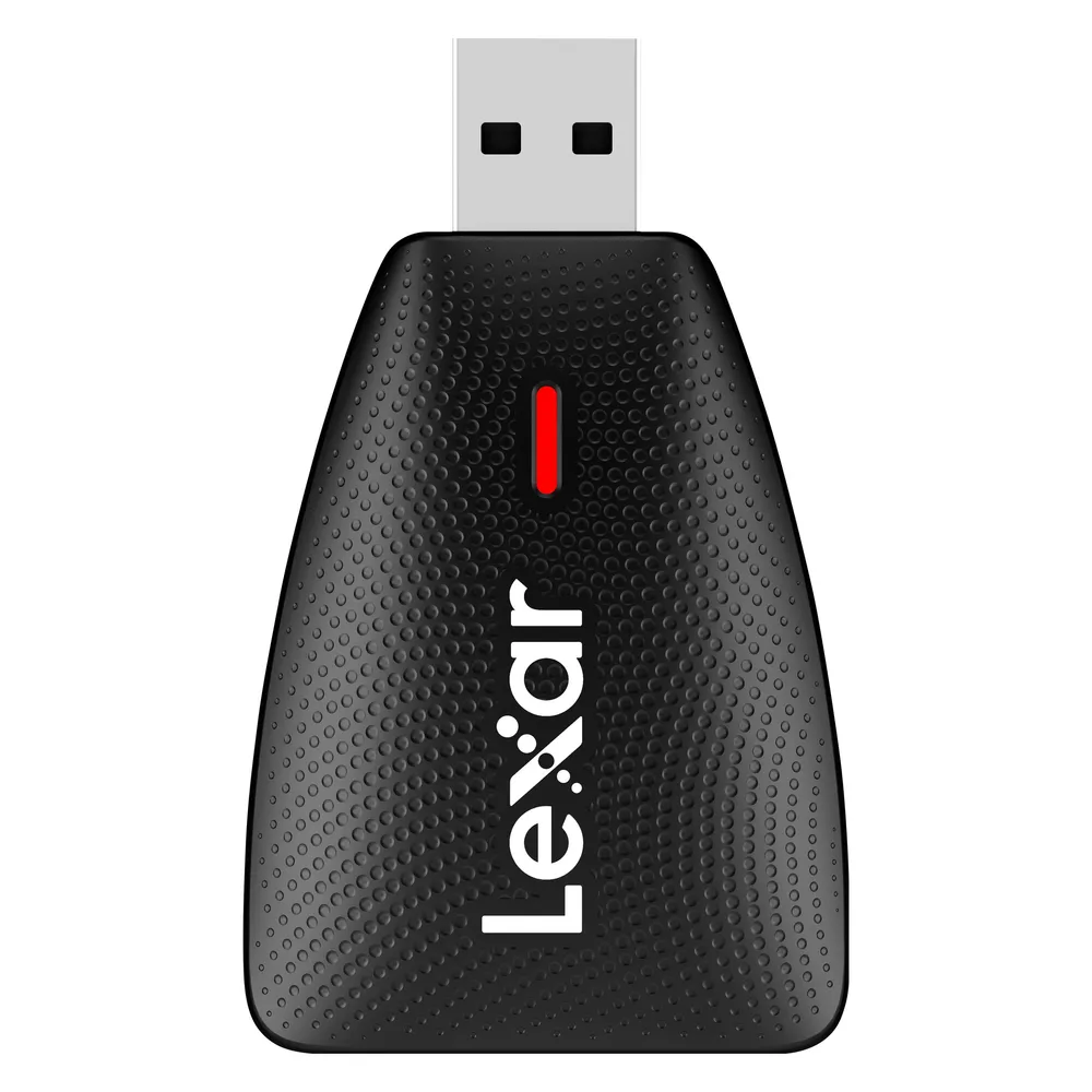 Kartenleser Lexar LRW450 USB 3.1 Zwei Steckplätze SD microSD Schwarz
