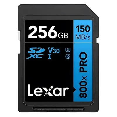 SDXC Speicherkarte Lexar High-Performance 800xPRO 256GB UHS-I V30 150MB/s