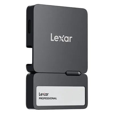 Externe SSD Lexar SL400 1TB USB-C 3.2 Gen2 IP65 Hub Schwarz