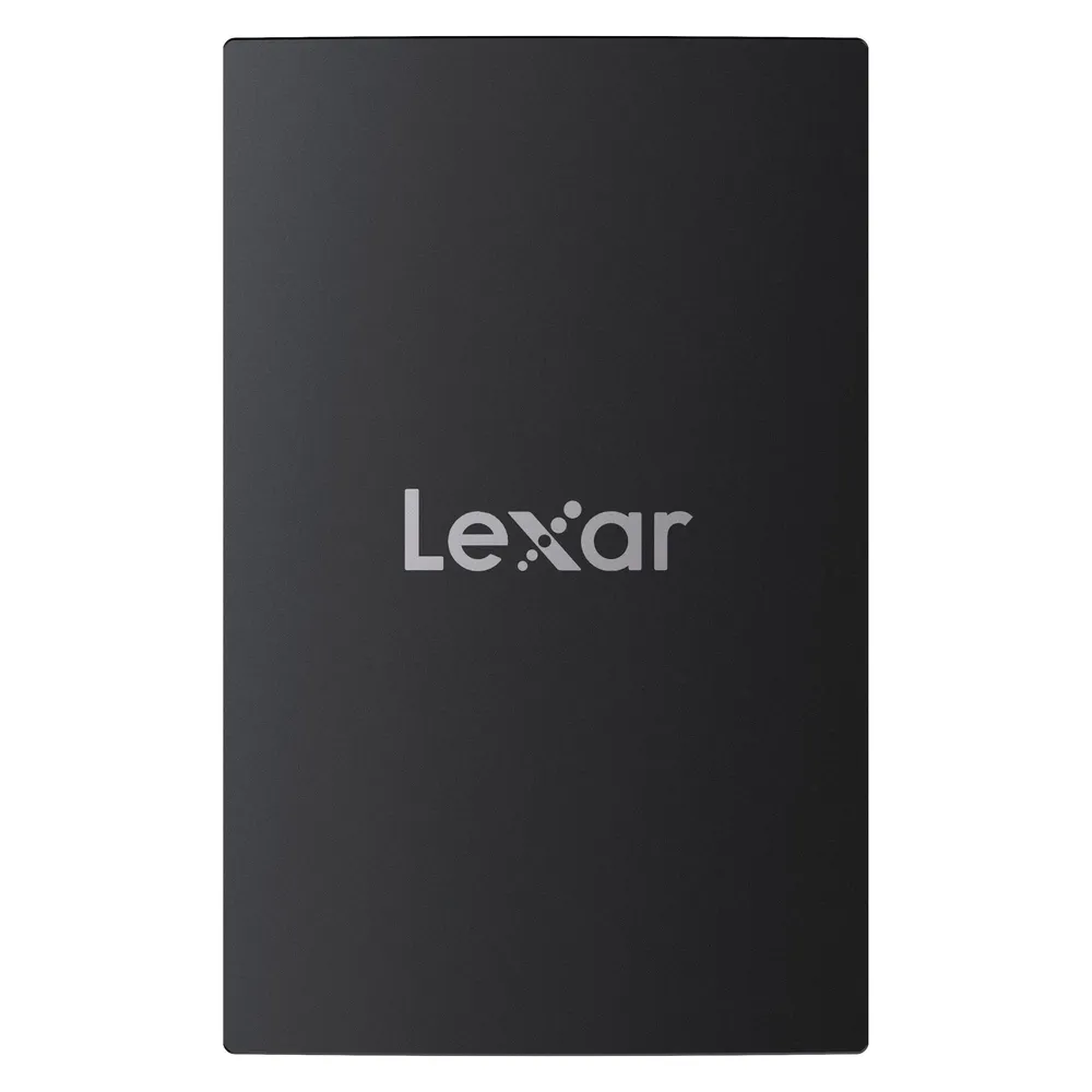 Externe SSD Lexar 4TB USB 3.2 Gen 2x2 2000MB/s LSL500X004T-RNBNG Aluminium Schwarz AES256 Passwortschutz