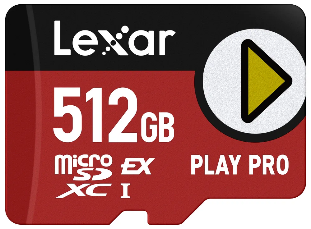 Lexar PLAY PRO microSDXC | lmsxps0512g-bnnng | 512 GB - MicroSDXC