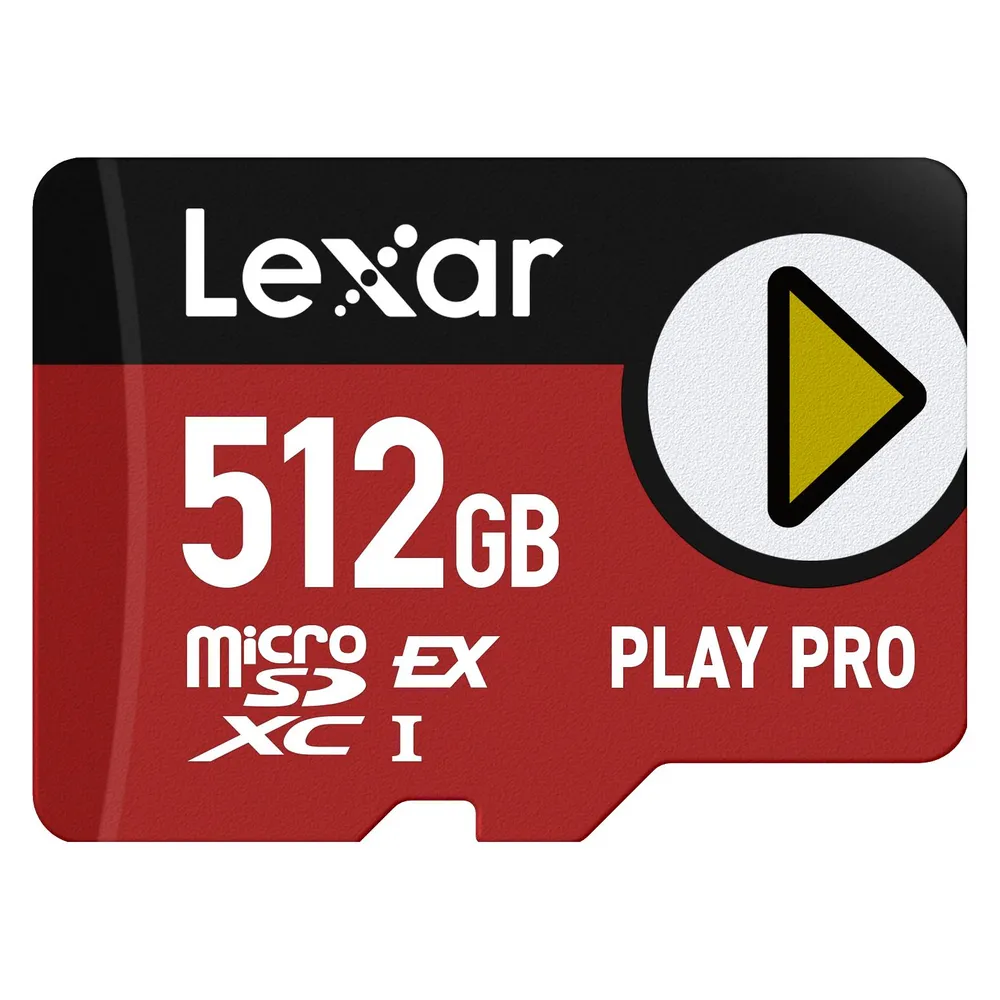 Lexar Play Pro (512 GB, microSD Express, U3, UHS-I)