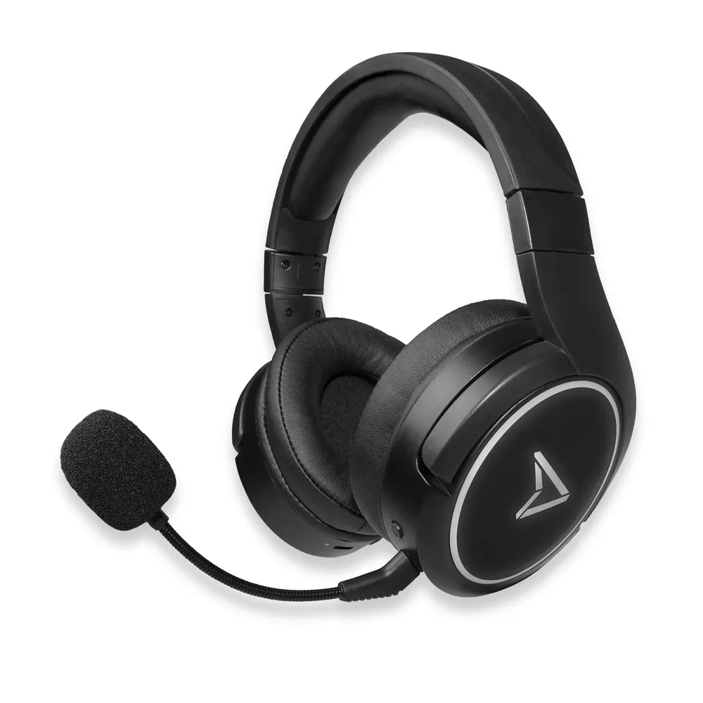 Kopfhörer Lexip Voyager kabellos und kabelgebunden Bluetooth Gaming mit Mikrofon schwarz