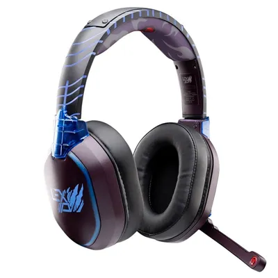 Lexip TSXLXHS0003 Kabelloses Bluetooth 5.1-Headset mit abnehmbarem Mikrofon RGB