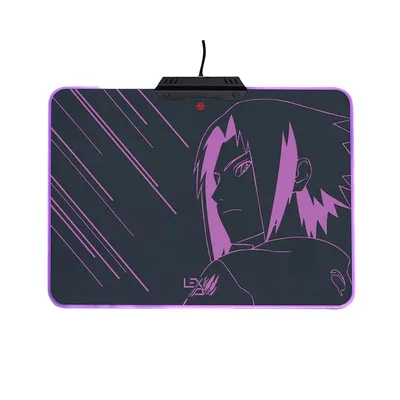 Mauspad Lexip TSXLXMP0001 Sasuke RGB Hart Multicolor Rutschfest USB