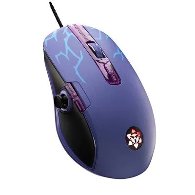 Ratón Lexip Sasuke Revenge USB kabelgebunden 12000 DPI Multicolor Joystick