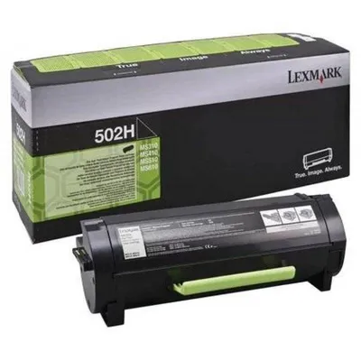 Original-Laserpatrone Lexmark 502H R Schwarz