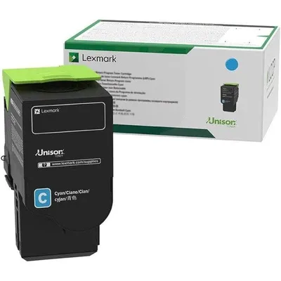 Original-Lexmark-Tonerpatrone 78C20C0 Cyan