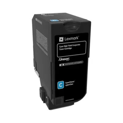 Tonerpatrone Lexmark 84C2HCE Cyan Original High Yield
