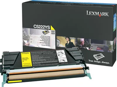 Lexmark Yellow Toner Cartridge for C52x | c5222ys | 3000 Seiten - Gelb