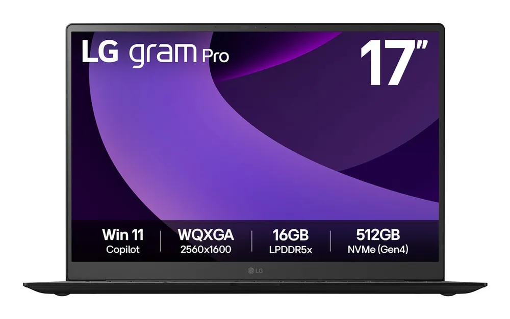 LG gram Pro 17Z90TR-E.AD8BG | 17z90tr-e.ad8bg | Intel Core Ultra 7 255H / 2 GHz - Win 11 Home