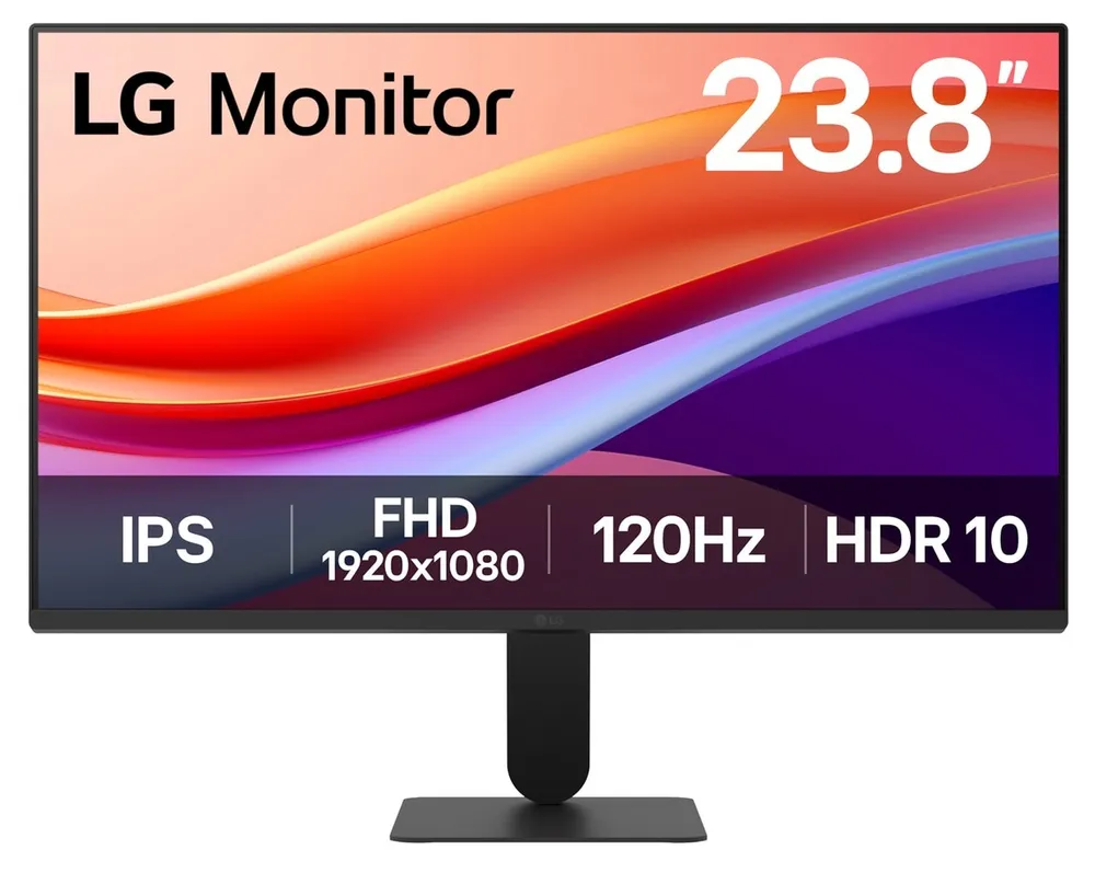 Monitor LG 24U411A-B 24" FullHD 120Hz IPS HDR10 Rahmenlos 5ms VESA