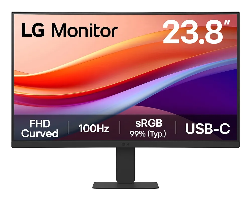 Monitor LG 24U421A-B 23,8" FullHD 100Hz VA Curved HDR10 5ms
