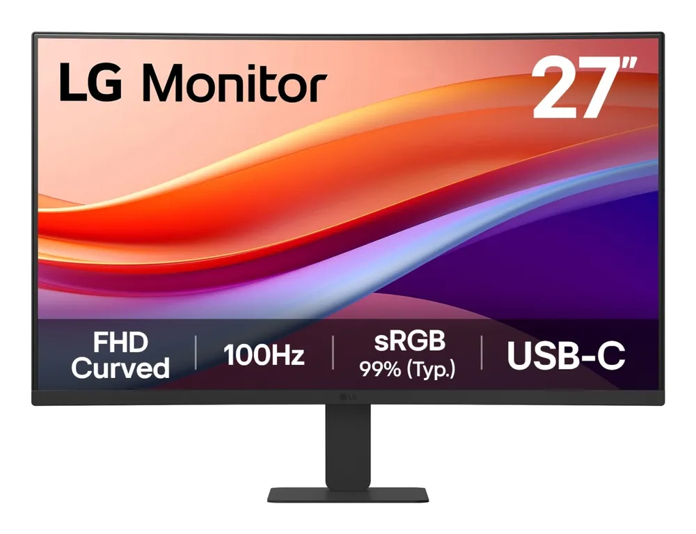 LG 27U421A-B | 27u421a-b.aeuq | LCD-Monitor - gebogen