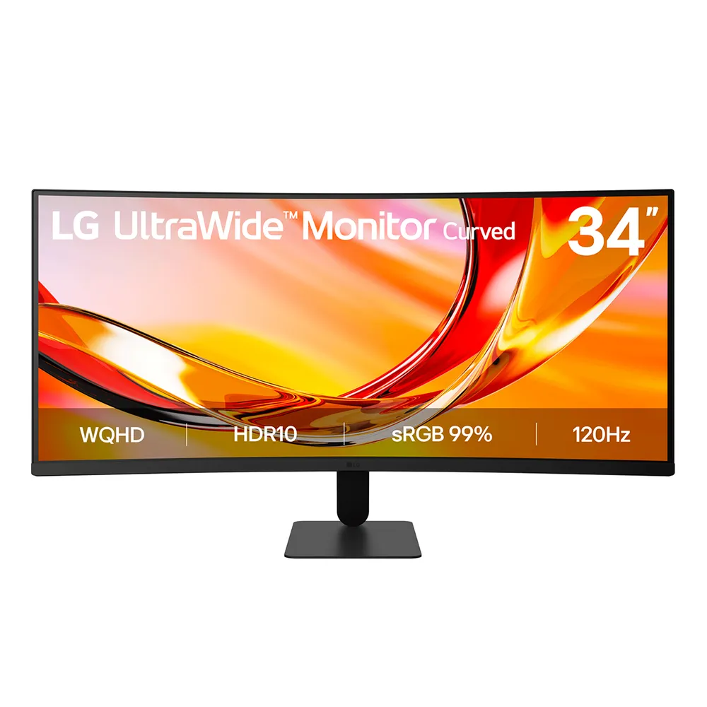 Monitor LG 34 Curved UltraWide Quad HD 120Hz VA FreeSync Premium HDR10