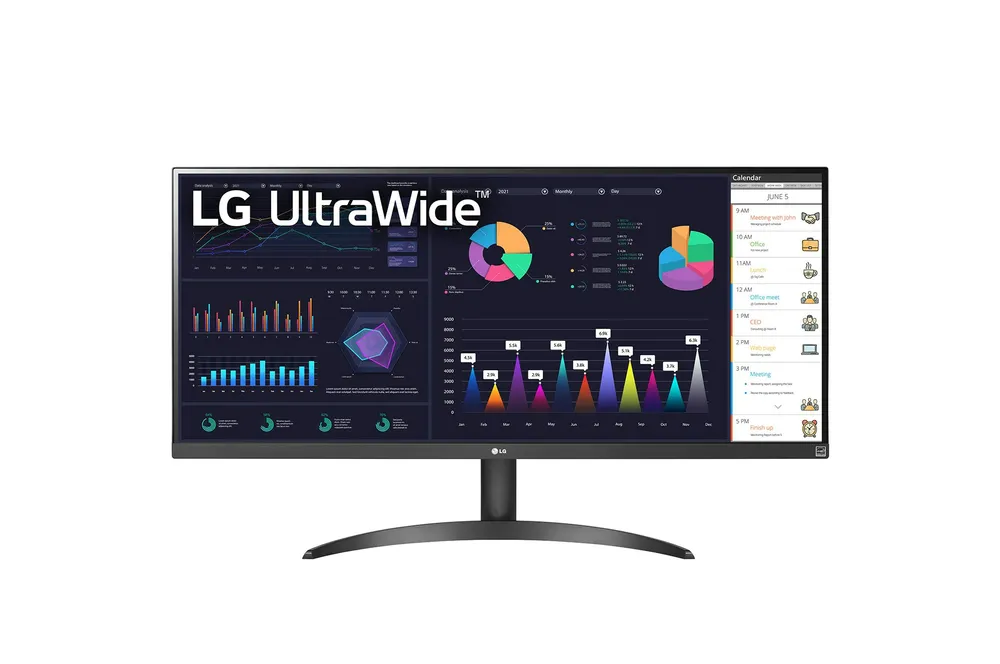 LG UltraWide 34WQ500-B Monitor 86,4cm (34") UWFHD | 34wq500-b | IPS - 5ms