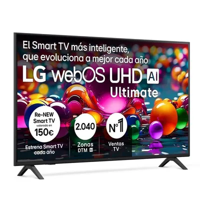 TV LG LED 50UA74006LB 50" 4K UltraHD 60Hz Smart TV WebOS HDR10 HLG Direct-LED