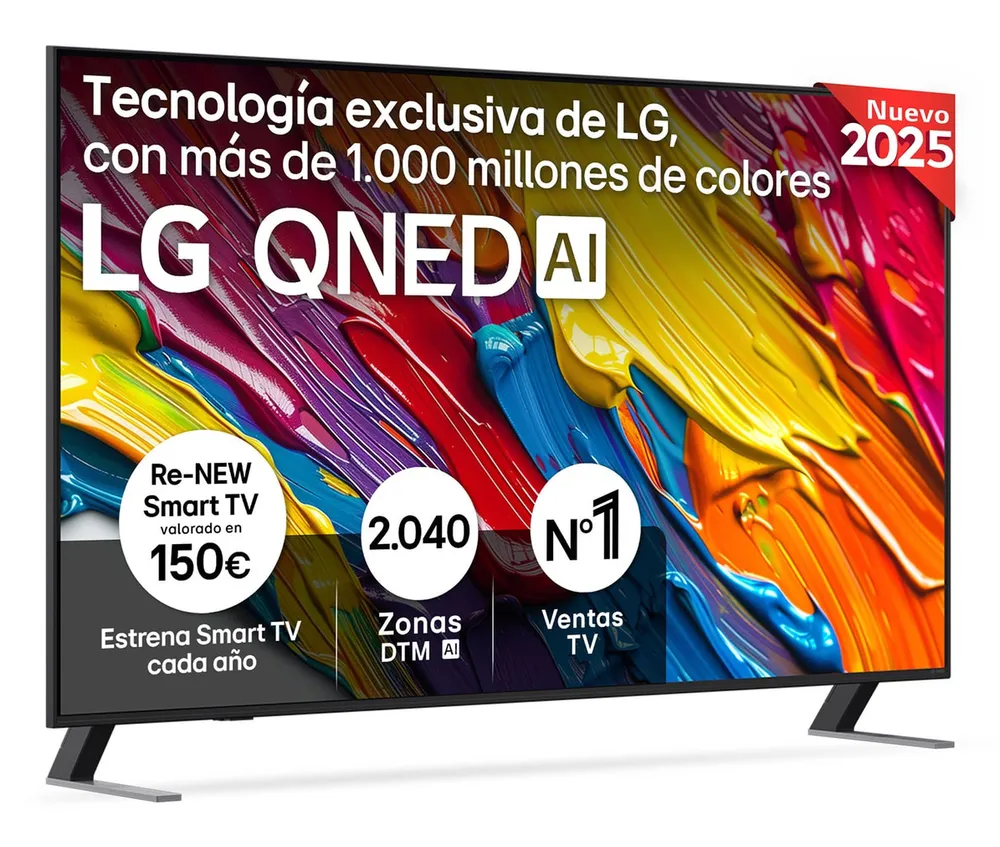 TV LG QNED AI 65QNED84A6C 65" 4K UltraHD 60Hz Smart TV WebOS HDR10 Dolby Digital