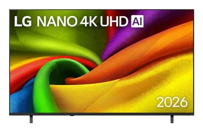 TV LG NANO 75NU8E0B3LA 75" 4K UltraHD 60Hz Smart TV WebOS HDR10 Antireflex