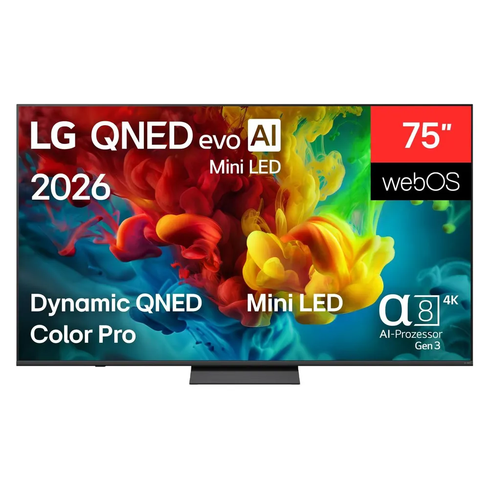 LG 75 Zoll QNED83 Mini-LED 4K