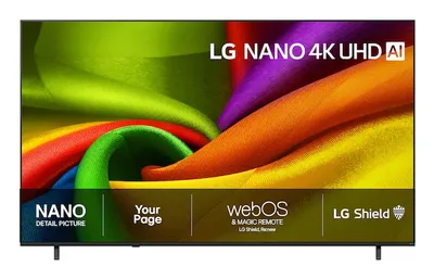 TV LG NanoCell 85NU850B6LA 85" 4K UltraHD 60Hz Smart TV WebOS HDR10 Pro Antireflex