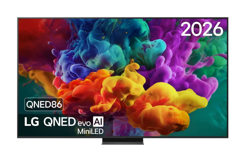 TV LG QNED MiniLED 86QNED86B6B 86" 4K UltraHD 144Hz Smart TV WebOS Dolby Vision Gaming