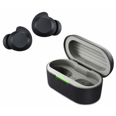 LG xboom Buds Bluetooth-Kopfhörer mit aktiver Geräuschunterdrückung, Schwarz