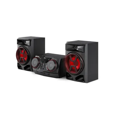 Microanlage LG CK43N 300W Bluetooth USB AUX TV-Synchronisation Party-Control Schwarz