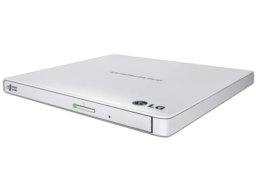 LG Ultra Slim GP57EW40 Externer DVD-Recorder, weiß